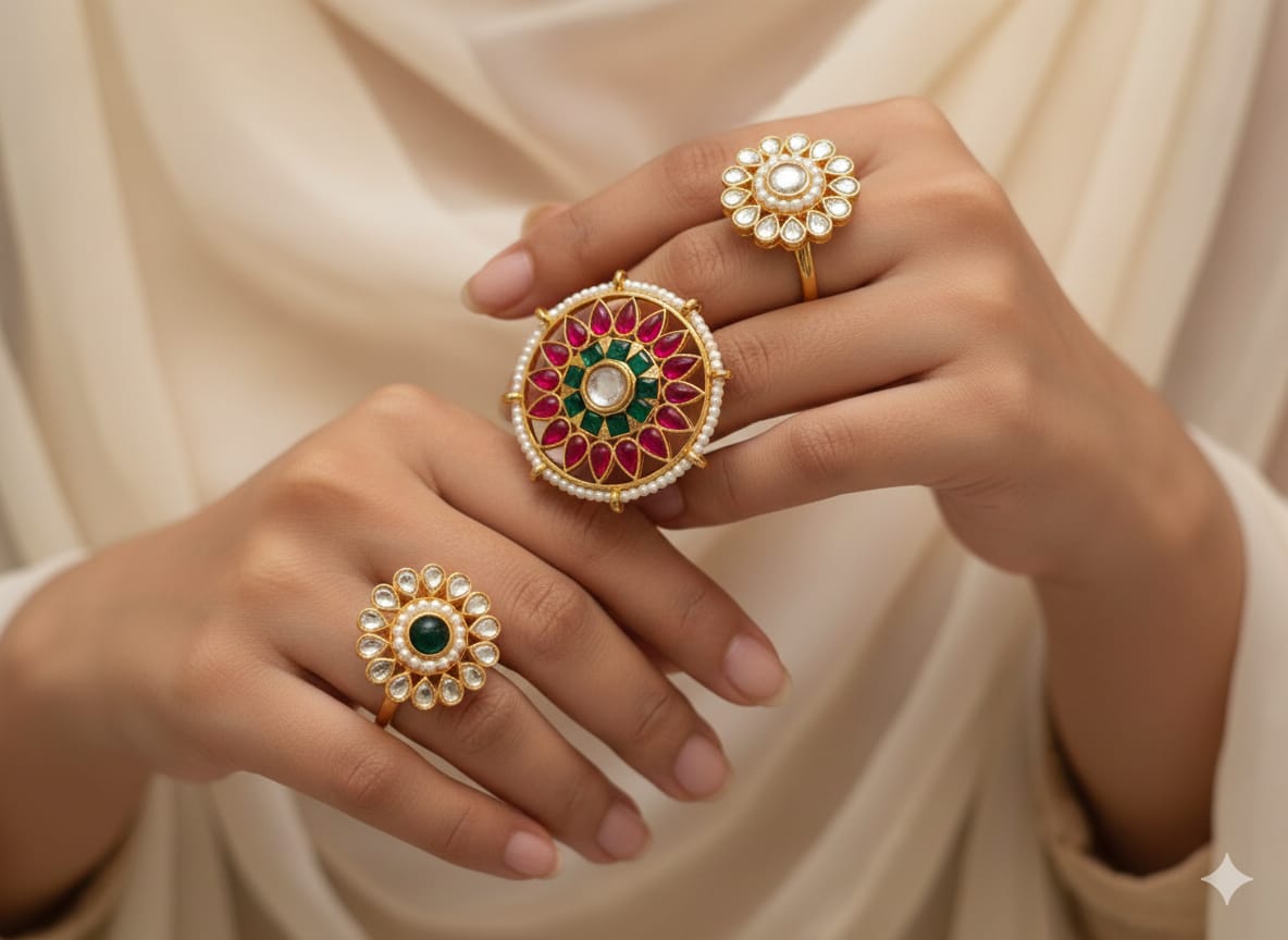 ✨ elegant traditional floral watch bracelet (kada style)